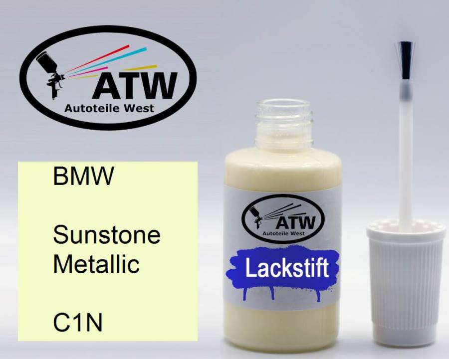 BMW, Sunstone Metallic, C1N: 20ml Lackstift, von ATW Autoteile West.